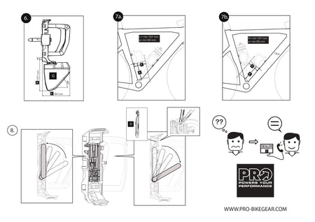 PRO Smart Bottle Cage with Tire Leavers-Pit Crew Cycles