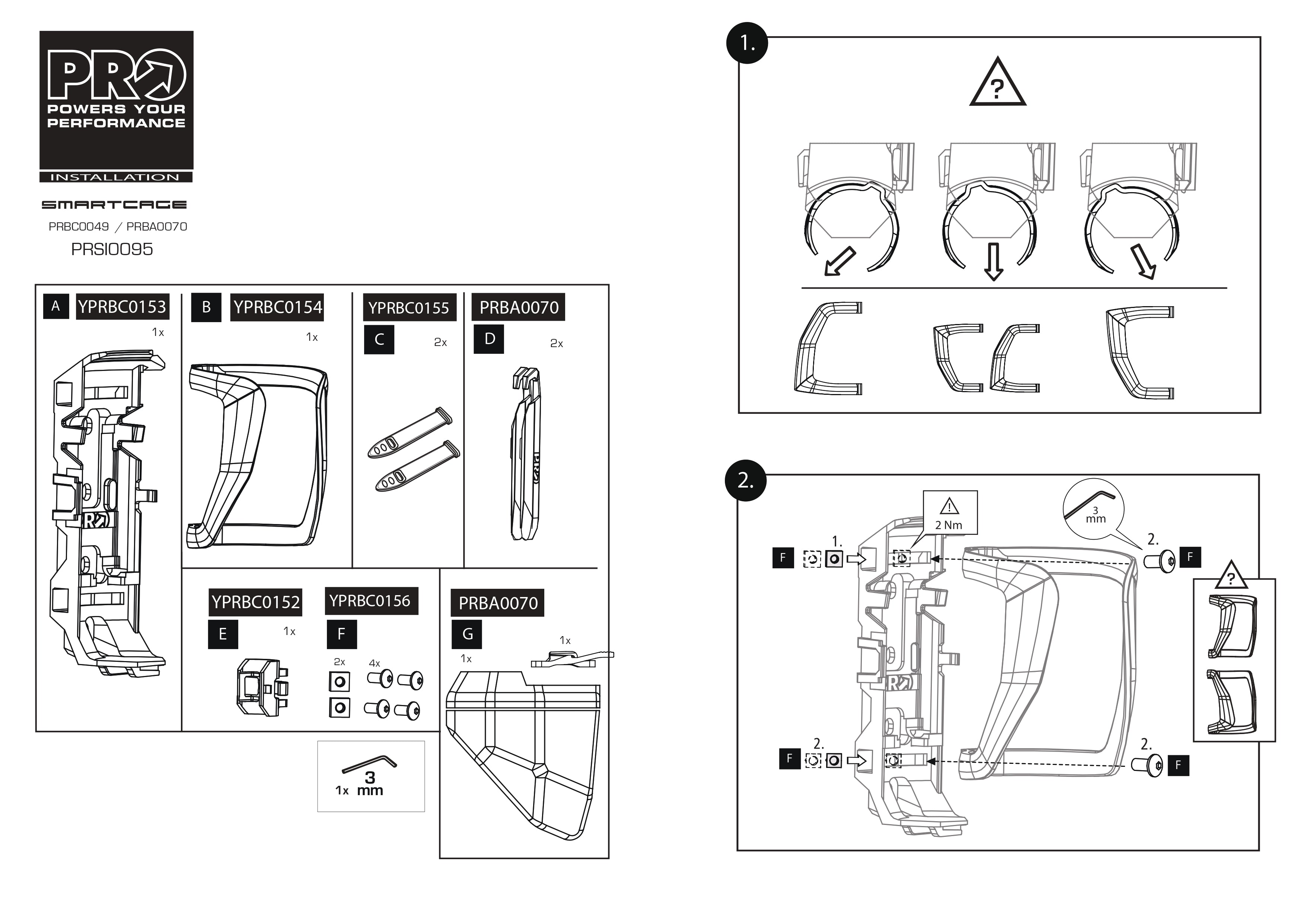 PRO Smart Bottle Cage with Tire Leavers-Pit Crew Cycles
