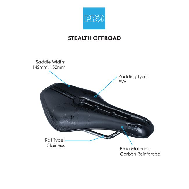 PRO Stealth Offroad Black Saddle-Pit Crew Cycles