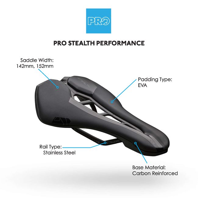 PRO Stealth Performance Black Saddle-Pit Crew Cycles