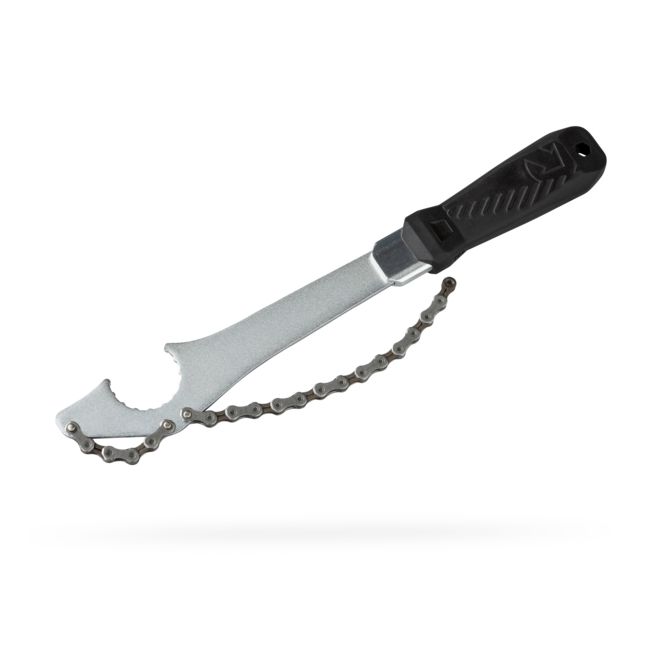 PRO Team Black and Silver Chain Whip Tool-Pit Crew Cycles
