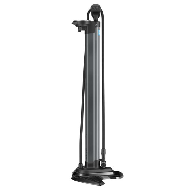 PRO Team Tubeless Black Floor Pump and Compressor-Pit Crew Cycles