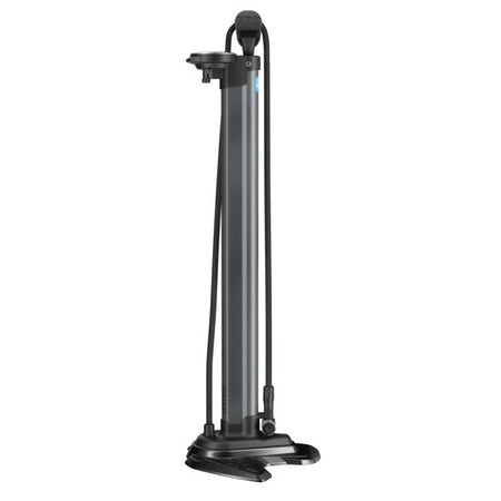 PRO Team Tubeless Black Floor Pump and Compressor-Pit Crew Cycles