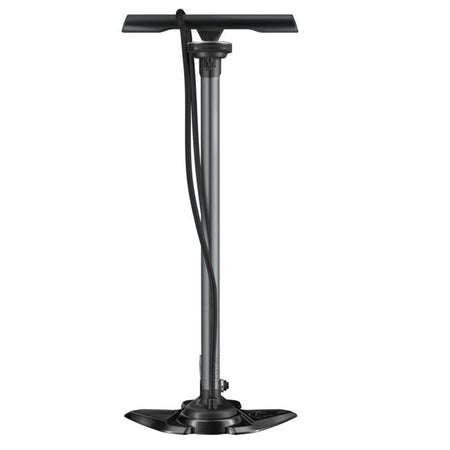 PRO Team Tubeless Black Floor Pump and Compressor-Pit Crew Cycles