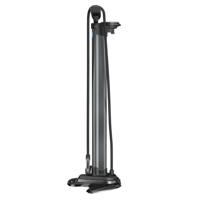 PRO Team Tubeless Black Floor Pump and Compressor-Pit Crew Cycles