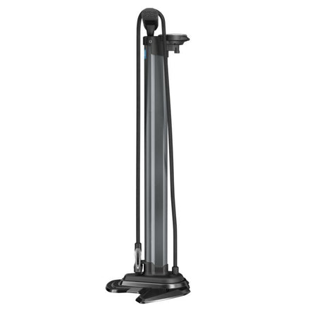 PRO Team Tubeless Black Floor Pump and Compressor-Pit Crew Cycles