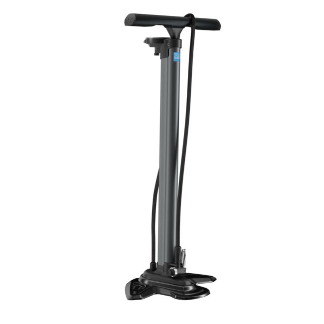 PRO Team Tubeless Black Floor Pump and Compressor-Pit Crew Cycles