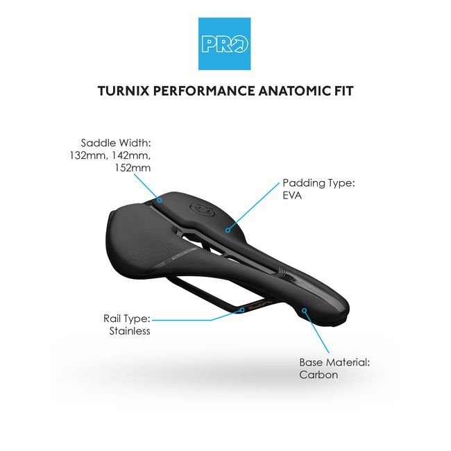 PRO Turnix Team Black Saddle 022255109918 – Pit Crew Cycles