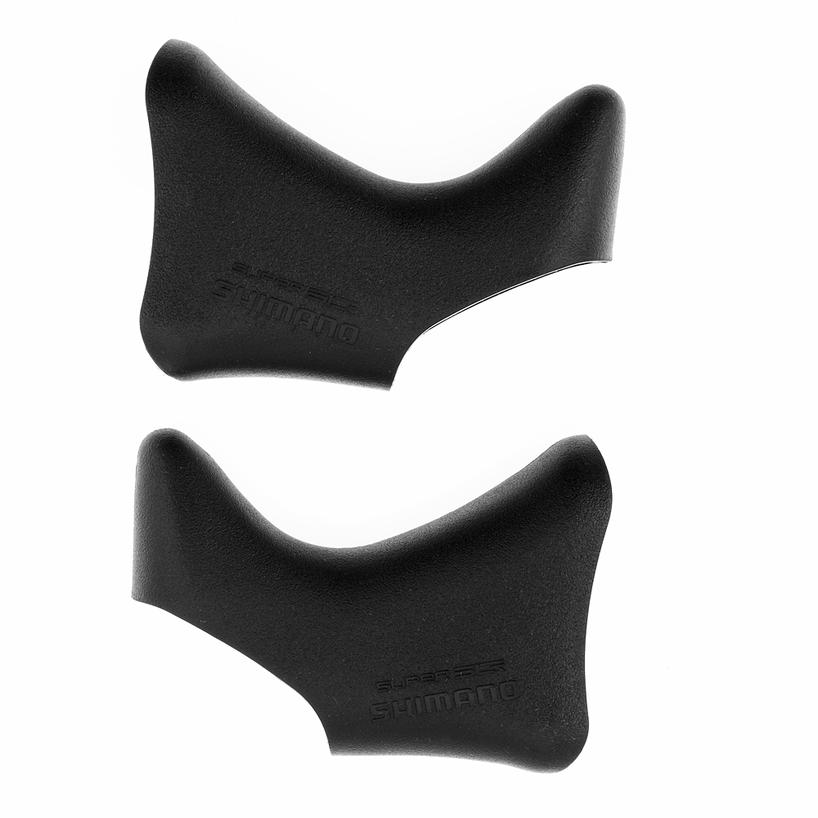 SHIMANO 105 BL-1055 Brake Lever Right and Left Bracket Covers Pair Black - Y86C98100-Pit Crew Cycles