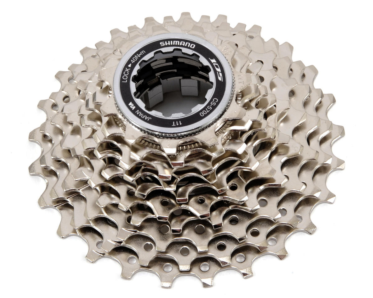 SHIMANO 105 CS-5700 Cassette Sprocket 10-Speed Silver-Pit Crew Cycles