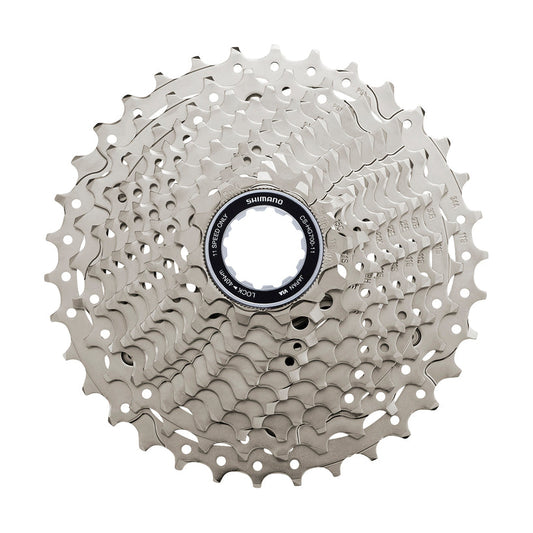 SHIMANO 105 CS-HG700 Road Cassette Sprocket Silver 11-Speed-Pit Crew Cycles