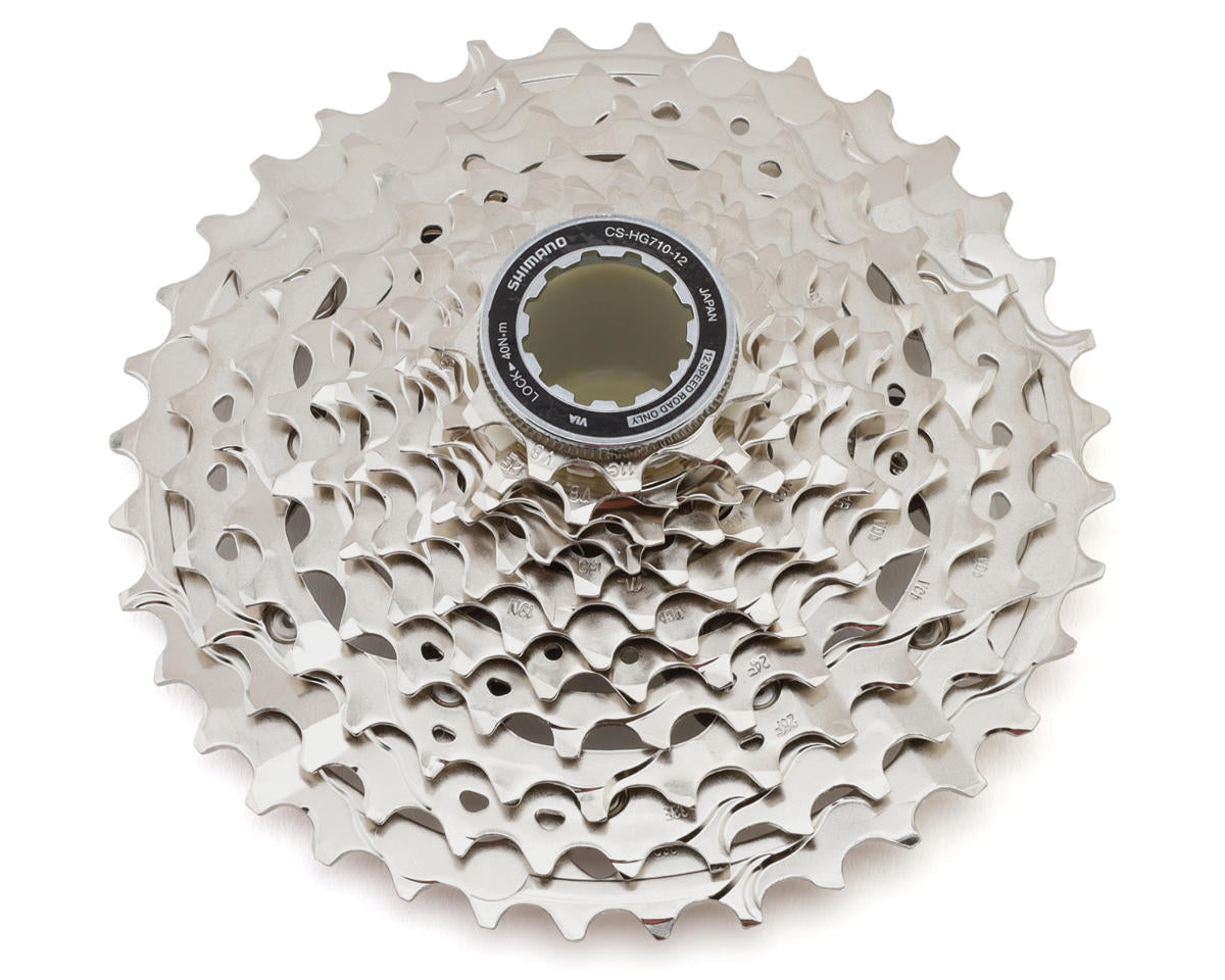 SHIMANO 105 CS-HG710-12 Cassette Sprocket Silver 12-Speed-Pit Crew Cycles