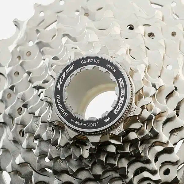 SHIMANO 105 CS-R7101 Cassette Lock Ring and Washer - Y0T898010-Pit Crew Cycles