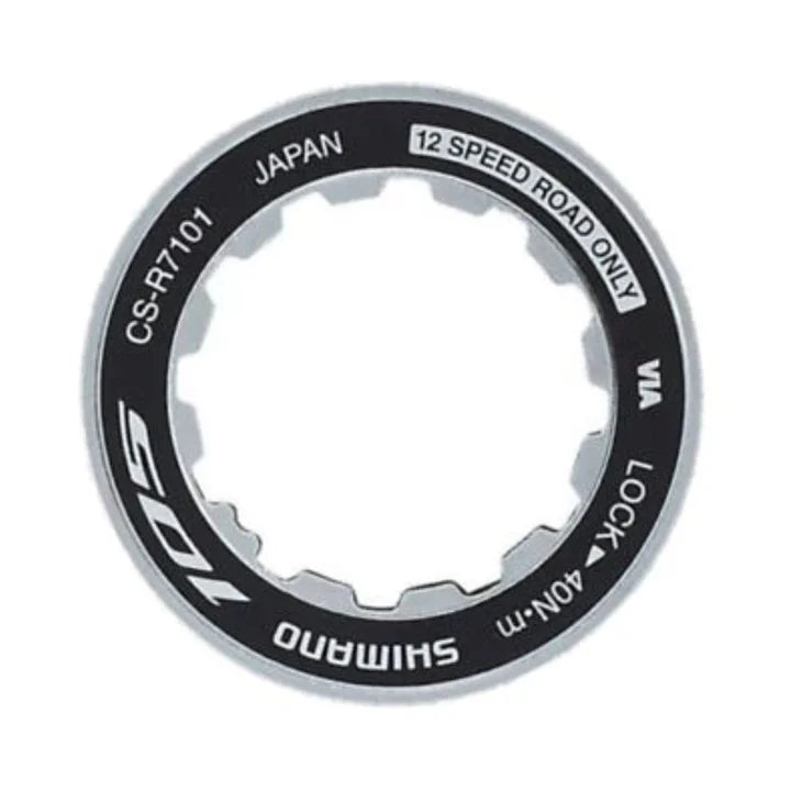 SHIMANO 105 CS-R7101 Cassette Lock Ring and Washer - Y0T898010-Pit Crew Cycles