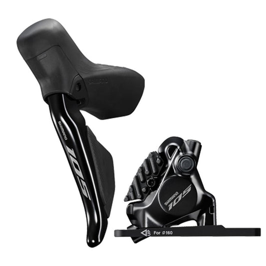 SHIMANO 105 Di2 ST-R7170 Hydraulic Disc Brake/Shift Lever 2x12-Speed-Pit Crew Cycles