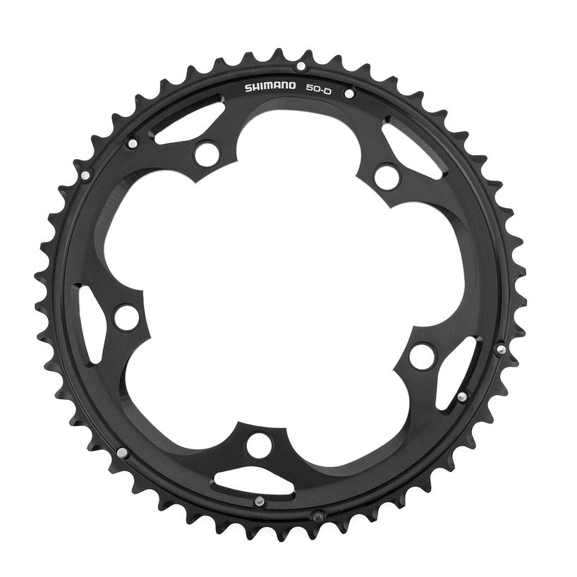 SHIMANO 105 FC-5703L Front Chainwheel 3 x 10 Speed Chainring-Pit Crew Cycles