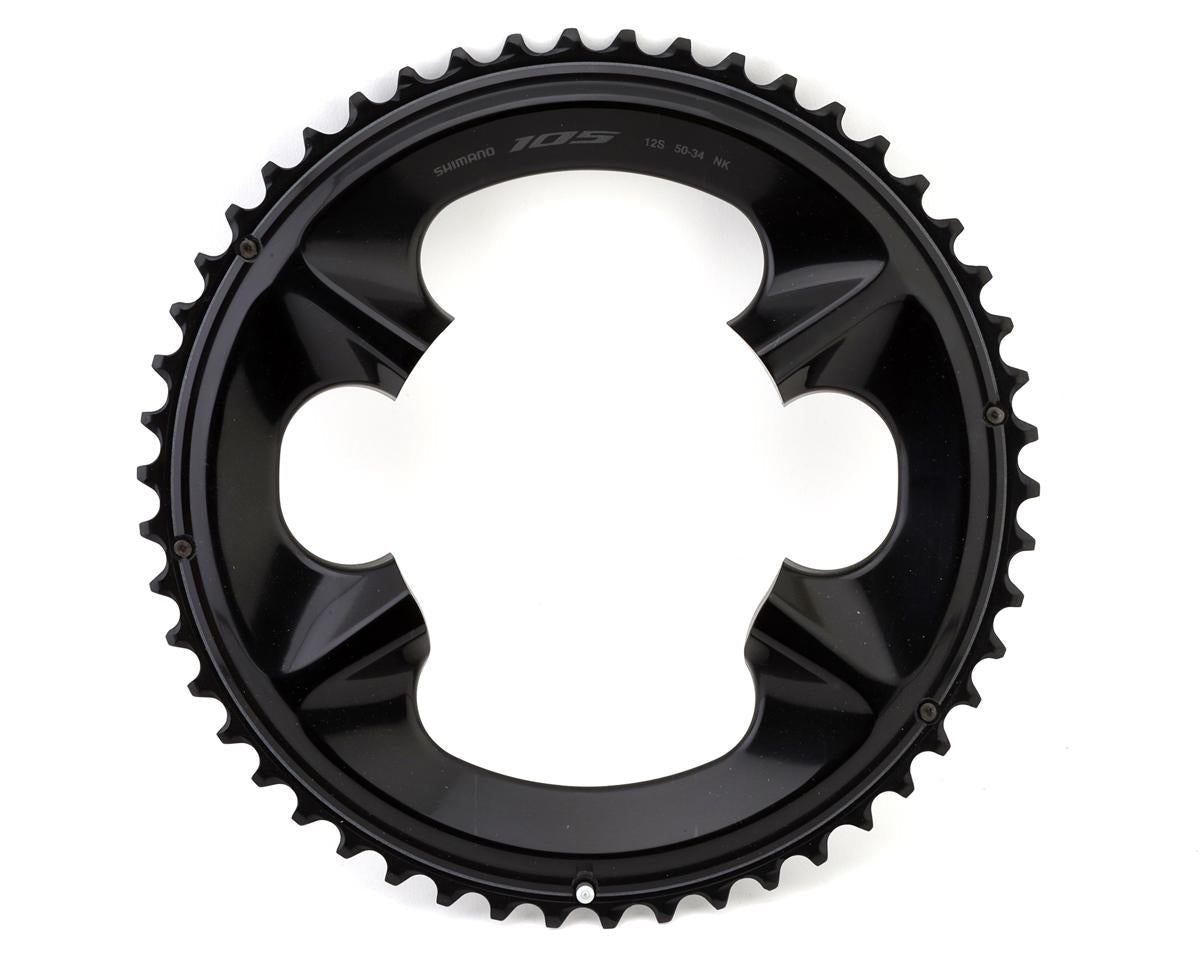 SHIMANO 105 FC-R7100 Chainring 2x12-Speed 110mm BCD-Pit Crew Cycles