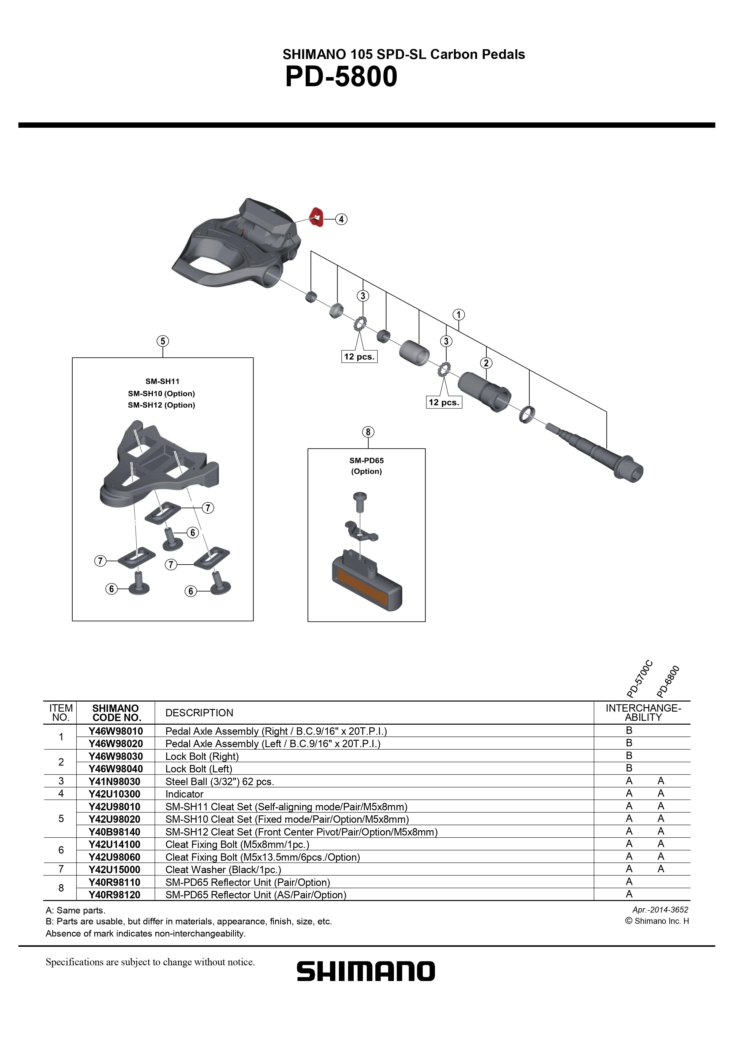 Shimano pd sales 5800 pedals