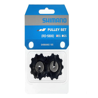 SHIMANO 105 RD-5800 Rear Derailleur 11 Speed Upper/Lower Tension & Guide Pulley Set-Pit Crew Cycles