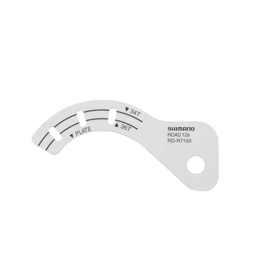Shimano RD-R9250 guide wheel adjustment gauge Shimano RD-R9250 guide wheel adjustment gauge