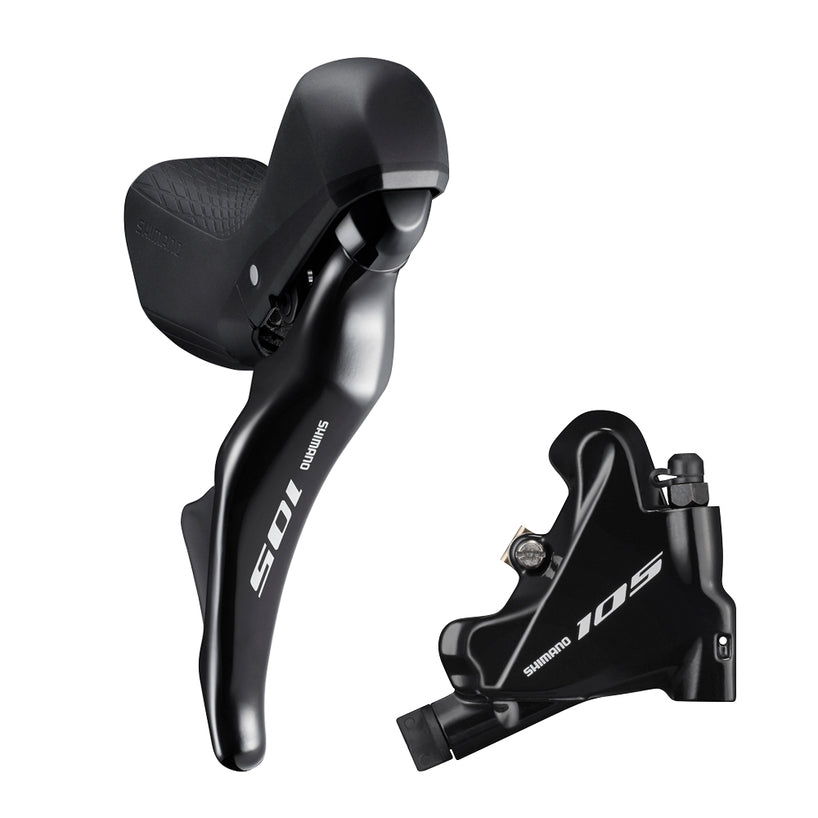 SHIMANO 105 ST-R7025/BR-R7070 Hydraulic Disc Brake/Shift Lever Kit-Pit Crew Cycles