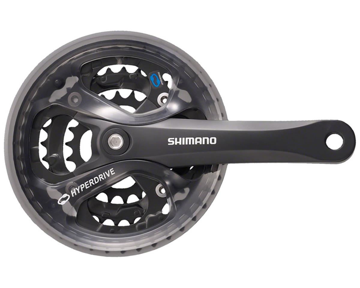 SHIMANO Acera FC-M361 Crankset Square Taper 3x7/8-Speed Black-Pit Crew Cycles