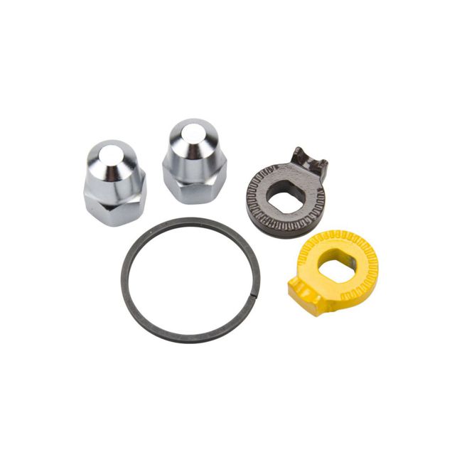 SHIMANO Alfine SM-S705 Di2 Non-Turn Washers and Cap Nuts-Pit Crew Cycles