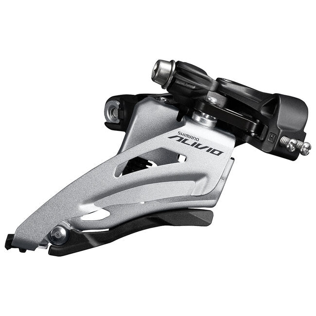 SHIMANO Alivio FD-M3120 Front Derailleur 2x9-Speed Side Swing Front Pull-Pit Crew Cycles