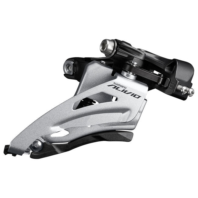 SHIMANO Alivio FD-M3120 Front Derailleur 2x9-Speed Side Swing Front Pull-Pit Crew Cycles