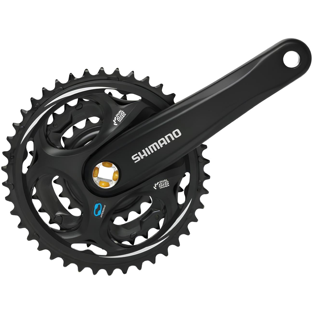 SHIMANO Altus FC-M311 Crankset 3x7/8-Speed Black 689228132672 - Pit