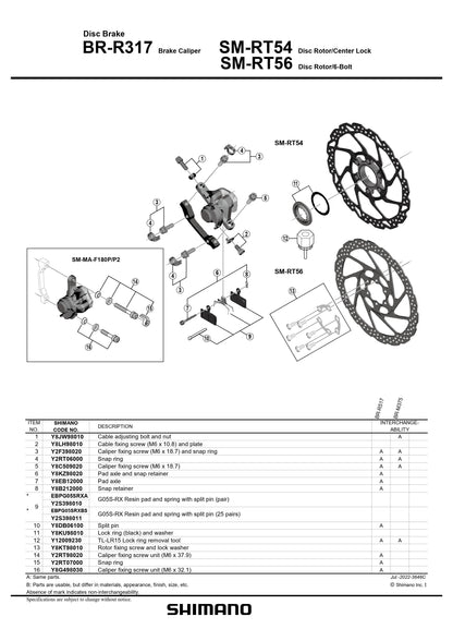 SHIMANO BR-R317 Disc Brake Caliper Road Mechanical-Pit Crew Cycles
