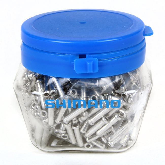 SHIMANO Brake Inner Cable End Cable End Caps 1.6mm 500pcs - Y62098045-Pit Crew Cycles
