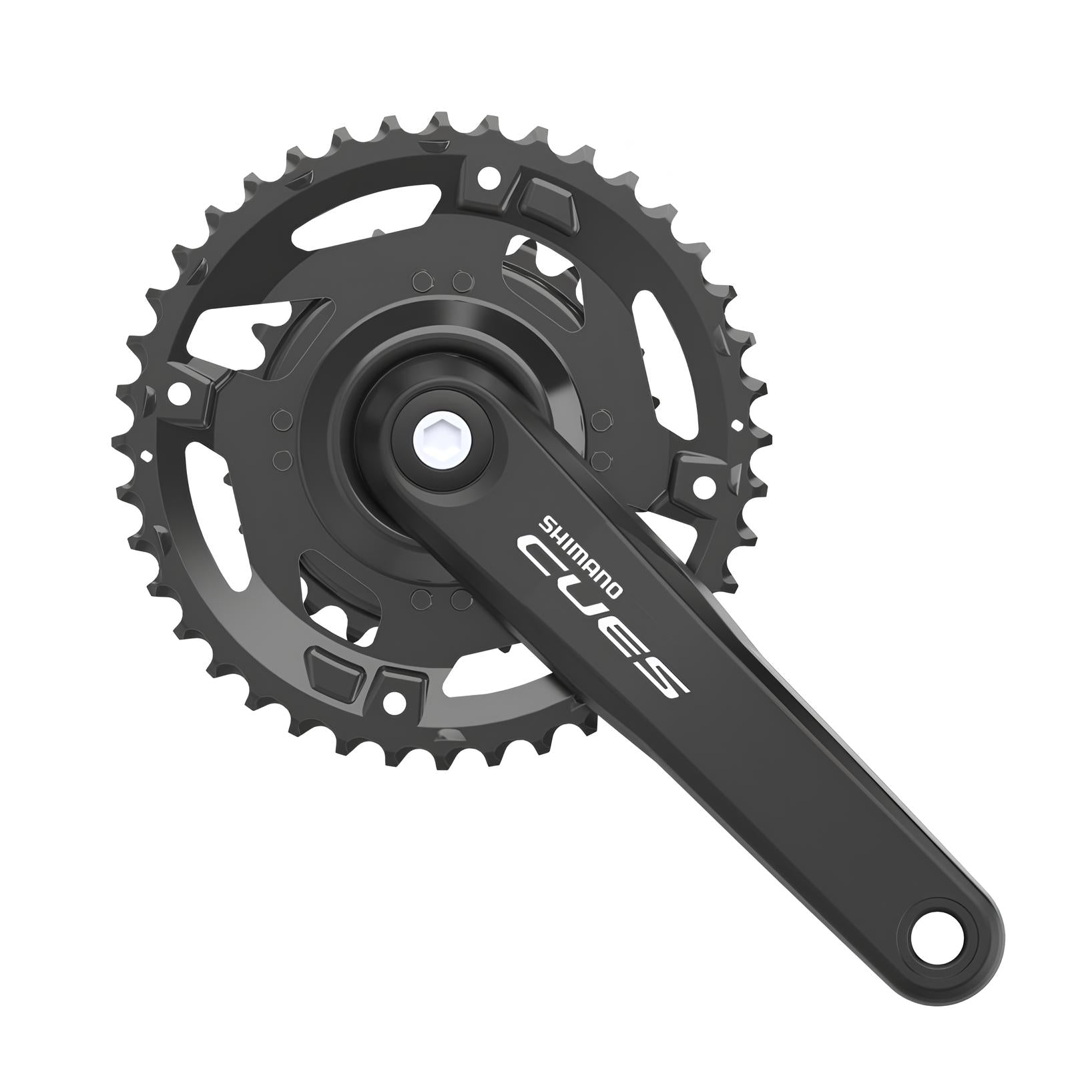 SHIMANO CUES FC-U4000-2 Crankset 2x9/10/11-Speed-Pit Crew Cycles