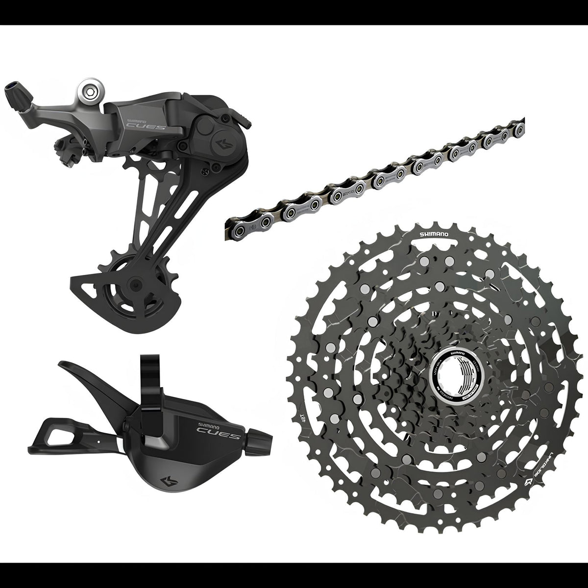 SHIMANO Cues U6000 Component Kit 1x10-Speed-Pit Crew Cycles
