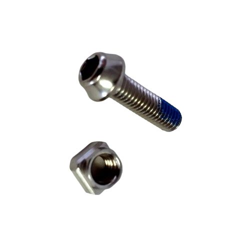 SHIMANO DEORE XT SL-M780-I Spec Rapidfire Lever Bolt (M5 x 17.5) and Nut - Y6UU98020-Pit Crew Cycles