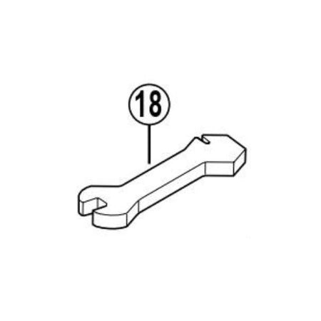 SHIMANO DURA-ACE WH-7850-C24-TU-R Rear Wheel Nipple Wrench - 9/10-Speed - Y4EF28000-Pit Crew Cycles