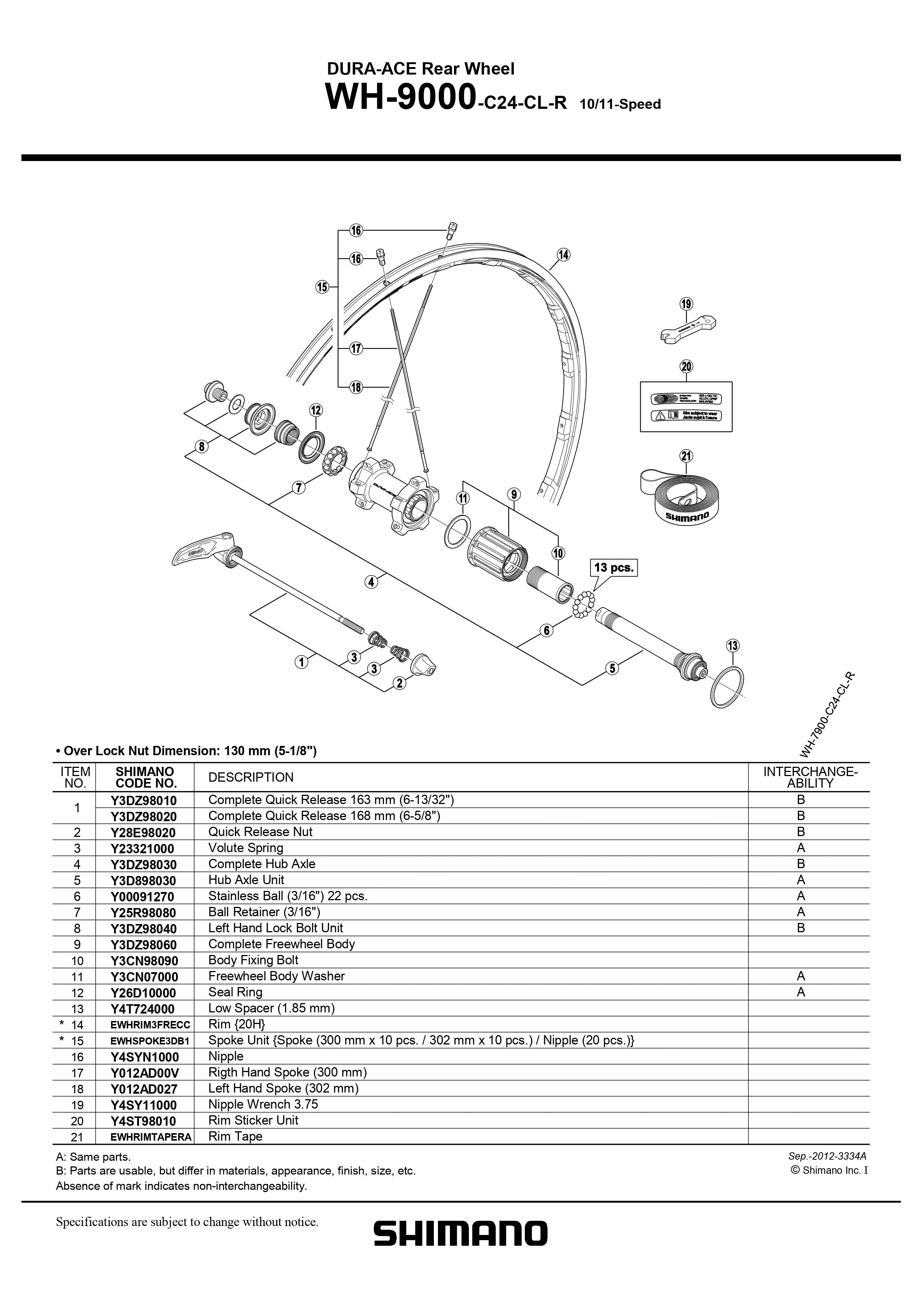 Dura ace best sale c24 rear wheel