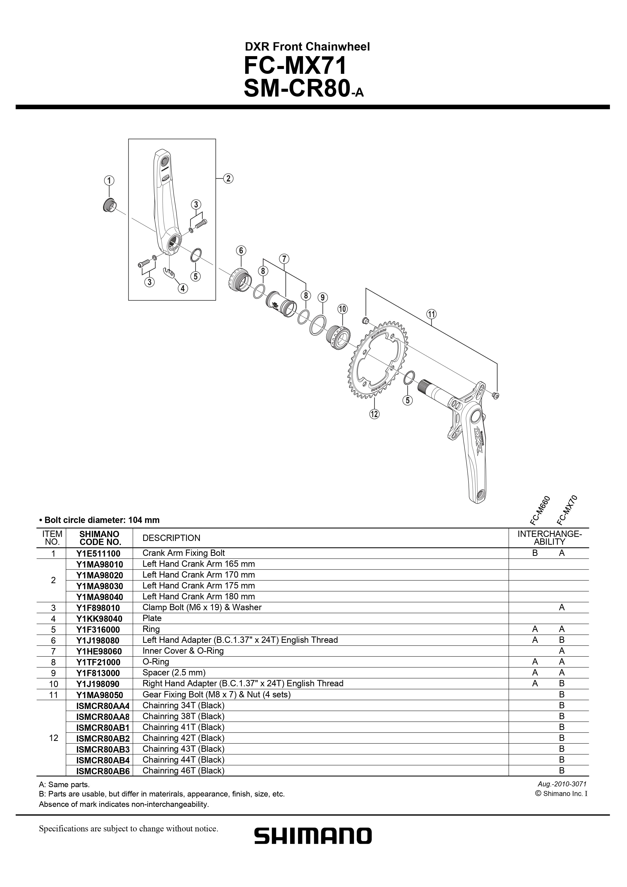 Drivetrain - SHURIKEN TK1729S - TOKEN Cycling Products