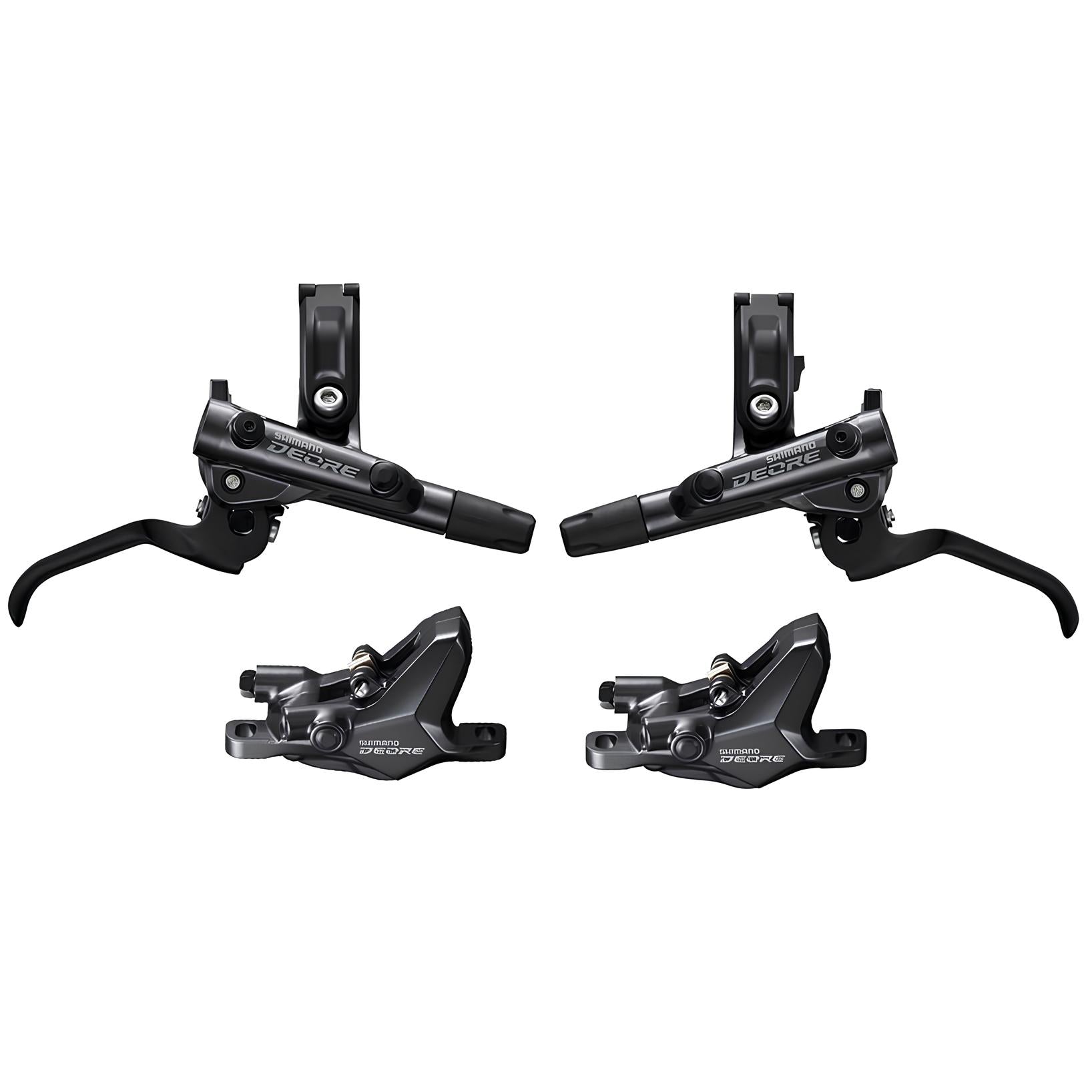 SHIMANO Deore BL-M6100/ BR-M6100 Hydraulic Disc Brake Set 2-Piston-Pit Crew Cycles