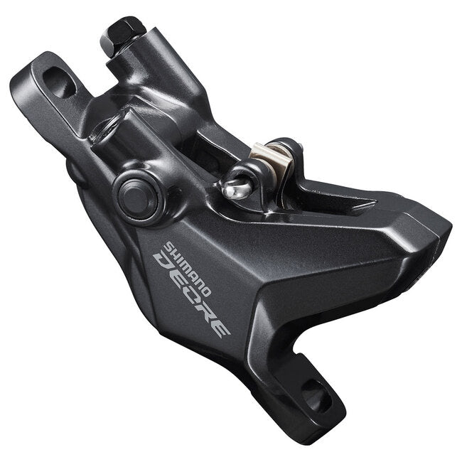 SHIMANO Deore BR-M6100 Hydraulic Post Mount Disc Brake Caliper Front or Rear No Adapter-Pit Crew Cycles