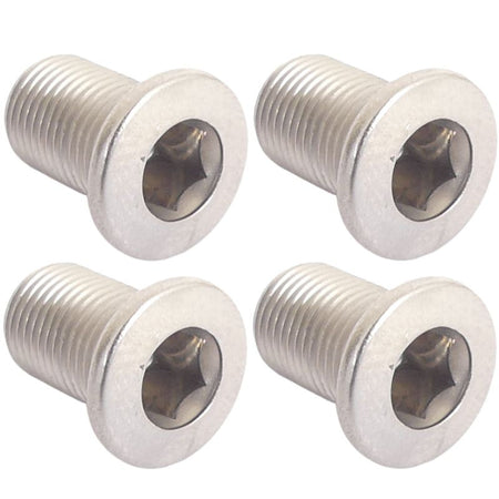 SHIMANO Deore FC-M5100-1 Crankset Gear Fixing Screw M8 x 11.5 / 1 Unit = 4 pcs. - Y0LA98030-Pit Crew Cycles