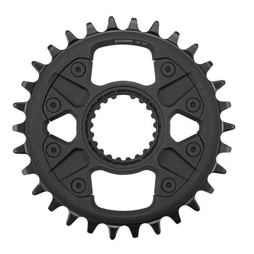 SHIMANO Deore FC-M6100-1 Crankset Direct Mount Single Chainring - 30T - Y0L198040-Pit Crew Cycles
