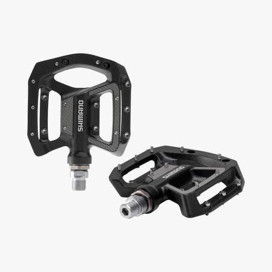 SHIMANO Deore PD-GR500 Multi-purpose Flat Pedals-Pit Crew Cycles