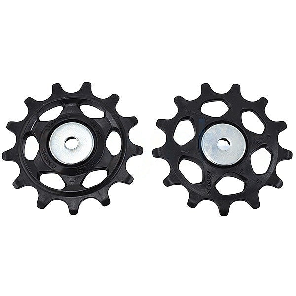 SHIMANO Deore RD-M5100-SGS Long Cage Rear Derailleur 11-Speed Tension and Guide Pulley Set - Y3HL98010-Pit Crew Cycles