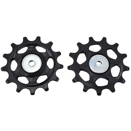 SHIMANO Deore RD-M5100-SGS Long Cage Rear Derailleur 11-Speed Tension and Guide Pulley Set - Y3HL98010-Pit Crew Cycles