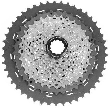 SHIMANO Deore XT CS-M8000 Grey Cassette 11-Speed-Pit Crew Cycles