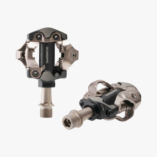 SHIMANO Deore XT PD-M8100 XC Race Black Pedals-Pit Crew Cycles