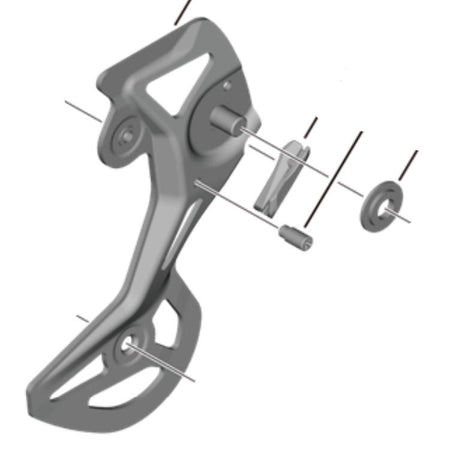 SHIMANO Deore XT RD-M8100-GS-SGS Rear Derailleur 12-Speed Small Parts-Pit Crew Cycles