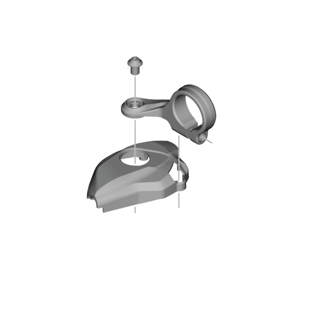 SHIMANO Deore XT SL-M8130 Shifting Lever Right Hand Base Cover Unit - Y0NA98020-Pit Crew Cycles