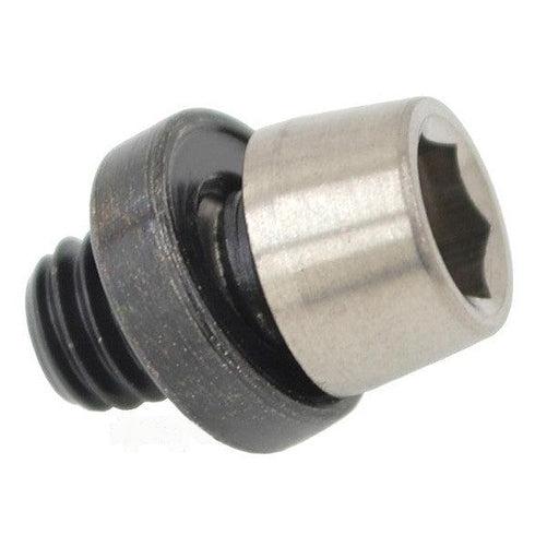 SHIMANO Dura-Ace BR-9010-R Brake Caliper Cable Fixing Bolt and Plate 4-Piston - M6 x 8.5 - Y8L398010-Pit Crew Cycles